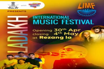 Maiden Ladakh International Music Festival to flag off from April 30.