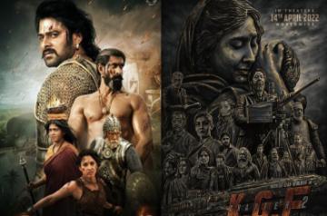 KGF 2 and Baahubali 2.