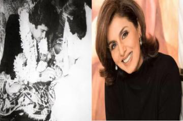 Neetu Kapoor shares throwback engagement picture with Rishi Kapoor
