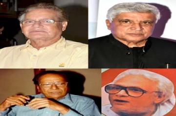 SALIM-JAVED, RAHI MASOOM RAZA AND KAMALESHWAR.(photo:wikipedia)