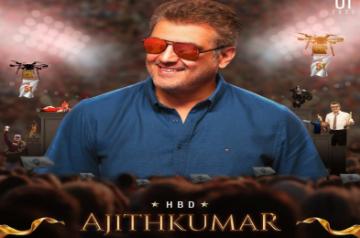 Celebrities join scores of fans in greeting actor Ajith Kumar  a happy birthday.