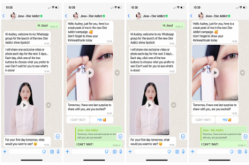 DIOR Beauty launch industry-first WhatsApp campaign with global influencer Jisoo