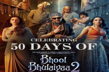 Kartik Aaryan completes a 50 day run at the box office with Bhool Bhulaiyaa 2.