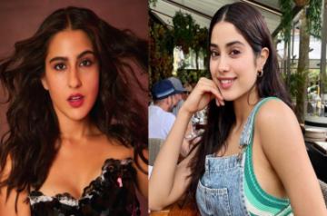 Sara Ali Khan and Janhvi Kapoor.(photo:Instagram)