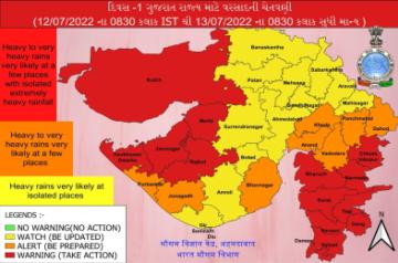 Rain relief work yet to gain pace after Gujarat BJP chief's appeal.