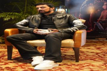 New Delhi : Actor Kiccha Sudeep during an interview for his upcoming movie Vikrant Rona in New Delhi on Saturday, July 16, 2022. (Photo: Anupam Gautam/ IANS)