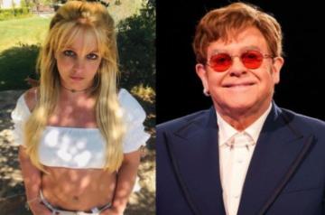 Britney Spears and Sir Elton John reportedly record duet.