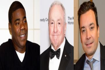 Jimmy Fallon, Lorne Michaels, Tracy Morgan.(photo:wikipedia)