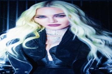 Madonna hides her 'ugly' teeth with new grills.(photo:instagram)