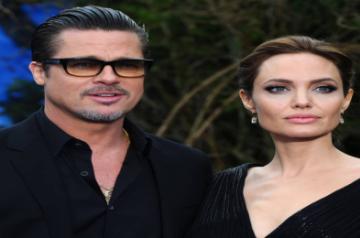 Angelina Jolie and Brad Pitt .