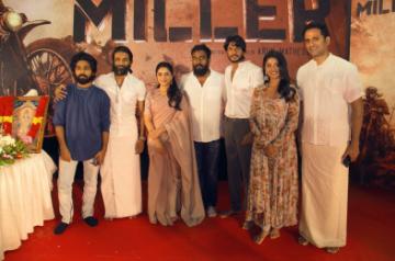 Captain Miller' Dhanush's costliest project gets rolling with grand launch