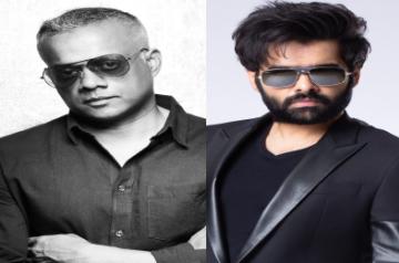 Director Gautham Menon to next work with Telugu star Ram Pothineni.