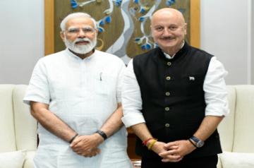 Anupam Kher thanks PM Narendra Modi for his leadership on birthday