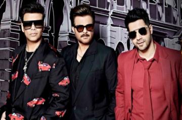 Anil Kapoor and VARUN Dhawan on Koffee with karan.
