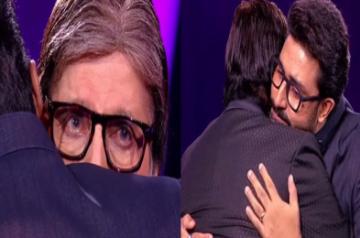 Abhishek Bachchan and Amitabh Bachchan