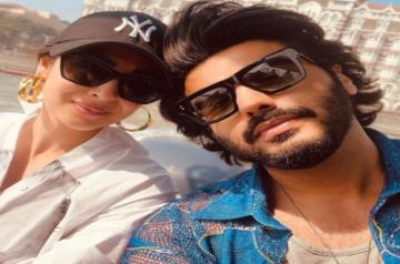 Malaika Arora and  Arjun Kapoor.(photo:instagram)