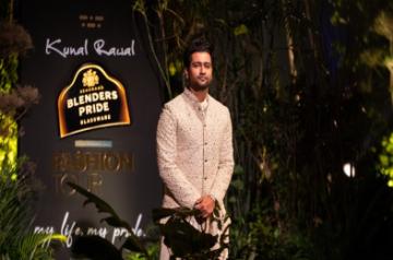 Vicky Kaushal in Kunal Rawal label at BPGFT Gurgaon