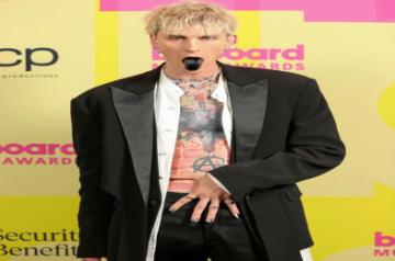 American rapper Machine Gun Kelly