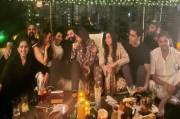 Alia, Ranbir host pyjama party; Aditya Roy Kapur, Ayan Mukerji, Luv Ranjan attend