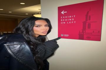 Kim Kardashian addresses students at Harvard Business School.(photo:Instagram)