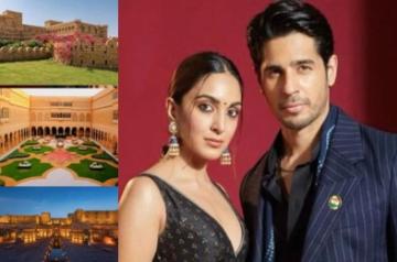 Siddharth and Kiara to tie nuptial knot in Jaisalmer's Suryagarh Palace.