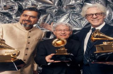 Ricky Kej wins 3rd Grammy for colab album with Police drummer Stewart Copeland.(Photo :Ricky Kej/Twitter)