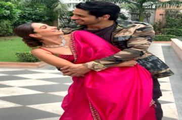 Kiara Advani and Sidharth Malhotra.(photo:instagram)