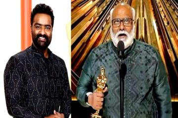 Oscars 2023: 'Naatu Naatu' win has father-son duo sharing Oscar glory.(photo:Twitter)