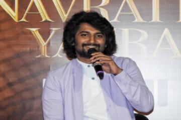 New Delhi: Actor Nani speaks during a promotion of his upcoming film 'Dasara', in New Delhi on Monday, March 27, 2023. (Photo: Anupam Gautam/IANS)