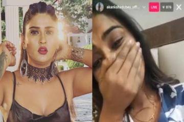 Akanksha Dubey was seen in tears amid Instagram live hours before death