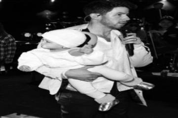 Nick Jonas shares pic of daughter Malti's 'first soundcheck' at Royal Albert Hall.(photo:Instagram)