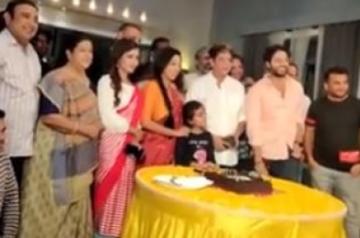 Rupali Ganguly celebrates b'day o