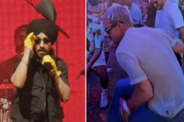 Diplo grooves to Diljit Dosanjh's music at Coachella