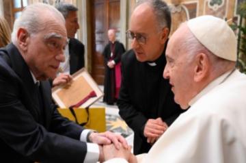 Scorsese meets Pope, announces he will make a film on Jesus(Grab)