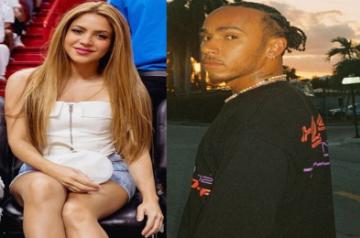 Shakira drops new hint of dating F1 racer Lewis Hamilton amid romance rumours.(photo:Instagram)
