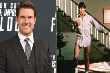 Tom Cruise 'still' dances in his underwear like in 1983 hit 'Risky Business'