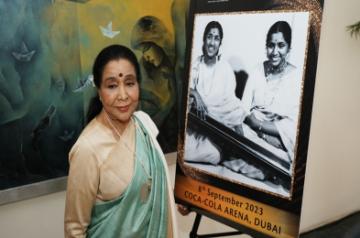 Asha Bhosle's 90th birthday celebratory concert in Dubai