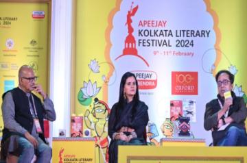 Meghna Pant, Rajat Chaudhuri discuss real-life Dystopias at AKLF-2024