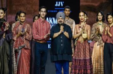 LFW x FDCI: JJ Valaya gives luxury a sustainable spin by recycling plastic